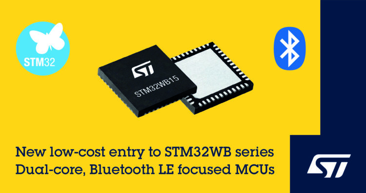 ST New STM32WB Wireless Microcontrollers