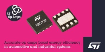 High-Accuracy Op Amp from STMicroelectronics Targets Energy-Efficient Power Conversion