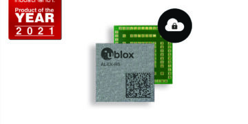 u-blox ALEX-R5 LTE-M module with IoT Security-as-a-Service receives 2021 IoT Evolution Industrial IoT Product of the Year Award