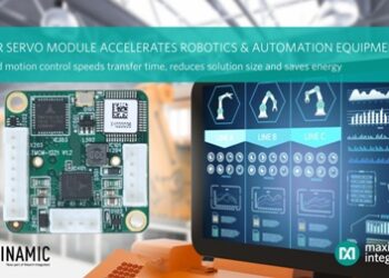 Maxim Integrated’s Trinamic Servo Controller/Driver Module Accelerates Robotics and Automation Equipment While Cutting Power Loss by 75 Percent