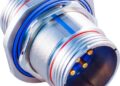 Available through Powell Electronics in Europe are high reliability glass-sealed hermetic connectors from Glenair