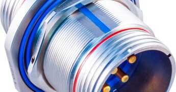 Available through Powell Electronics in Europe are high reliability glass-sealed hermetic connectors from Glenair