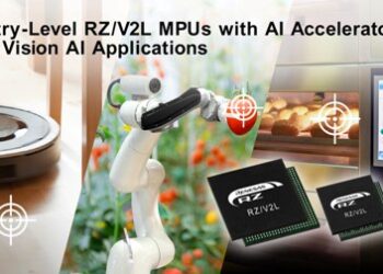 Renesas Launches Entry-Level RZ/V2L MPUs with Best-in-Class Power Efficiency and High-Precision AI Accelerator