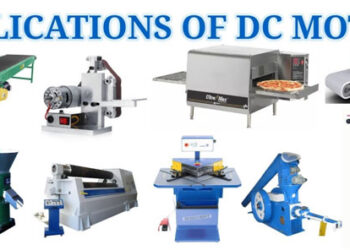 Application of dc motor