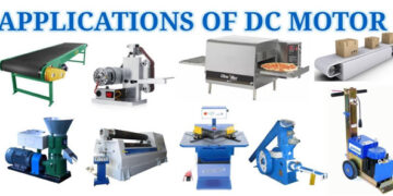 Application of dc motor