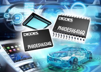Automotive-Compliant Dual Power Rail I2C Bus GPIO Expanders from Diodes Incorporated