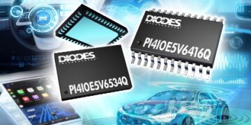 Automotive-Compliant Dual Power Rail I2C Bus GPIO Expanders from Diodes Incorporated