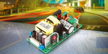 Open-frame, convection cooled 80W power supply offers a solution for lighting, display, ITE and industrial applications