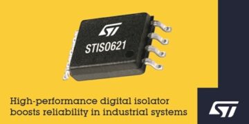 STISO621 dual-channel digital isolator