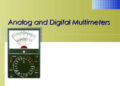 Difference between analog and digital multimeter