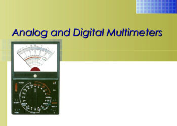 Difference between analog and digital multimeter