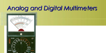 Difference between analog and digital multimeter
