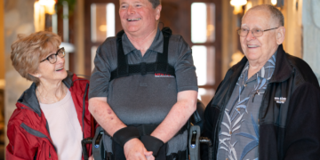 Arrow Electronics SAM Suit helps Quadriplegic Former IndyCar Driver Walk Again