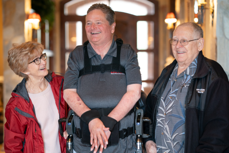 Arrow Electronics SAM Suit helps Quadriplegic Former IndyCar Driver Walk Again