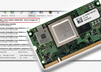 Direct Insight creates QNX 7 BSP for power-efficient Toradex Colibri iMX8X SoC modules