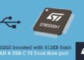 STMicroelectronics Extends STM32G0 Microcontroller Series with USB-C Full Speed Dual Role Port, CAN FD, and Larger Memory
