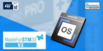 SEGGER’s RTOS embOS receives STMicroelectronics’ quality label “MadeForSTM32 v2”