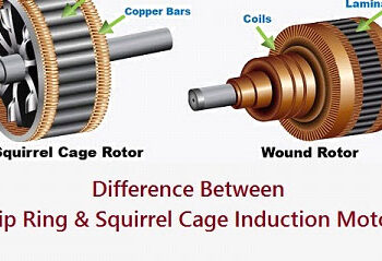squirrel cage vs slip ring motor