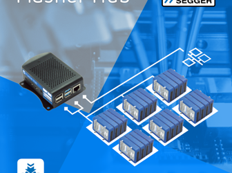 SEGGER Flasher Hub – High speed ISP gang-programming for mass production
