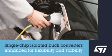 Isolated Buck Converters from STMicroelectronics Reduce Bill-of-Materials Costs in Automotive and Industrial Applications