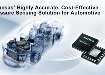 Renesas Introduces Highly Accurate, Cost-Effective Pressure Sensing Solution for Automotive Applications