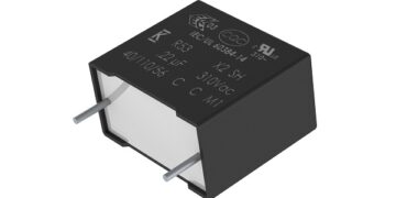 KEMET Introduces the Smallest EMI X2 Film Capacitor Solution for Harsh Environments