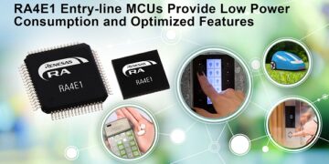 Renesas Expands RA MCU Family with New RA4 Entry-Line Group