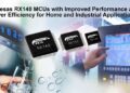 Renesas Launches RX140 MCUs with 2x Performance and Over 30 Percent Better Power Efficiency for Home and Industrial Applications
