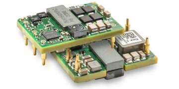 Flex announces the PKU4116HD series 1/16th brick DC/DC converter for RFPA and PoE applications