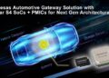 Renesas Unveils Automotive Gateway Solution Based on New R-Car S4 SoCs and PMICs for Next-Generation Vehicle Computers