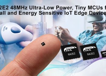 Renesas’ New RA MCU Group Delivers Ultra-Low Power, Innovative Peripheral Functions In Tiny Package