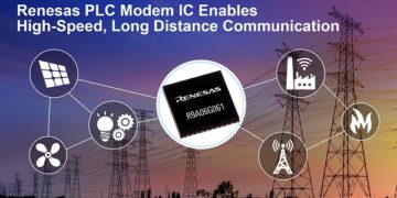 Renesas Adds New Power Line Communication Modem IC Enabling High-Speed, Long Distance Communication, Expanding Practical PLC Applications