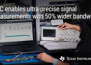 TI’s new precision wideband ADC pushes data-acquisition performance higher while cutting size and power consumption in half