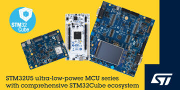 STMicroelectronics’ STM32 Ecosystem Extensions Kick-Start Development with STM32U5 Extreme Low-Power Microcontrollers