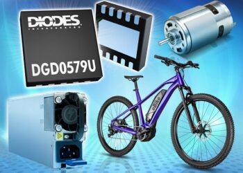 High-Frequency 100V-Rated Gate Driver from Diodes Incorporated Raises Power Efficiency While Saving Board Space