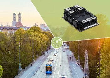 Infineon’s CoolSiC™ power module reduces energy consumption of streetcars by ten percent