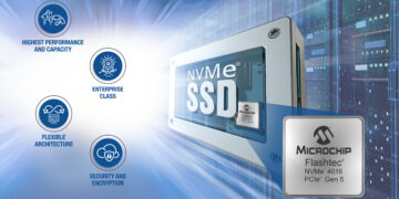 Microchip Introduces Industry’s Highest-Performance 16-Channel PCIe® Gen 5 Enterprise NVMe® SSD Controller