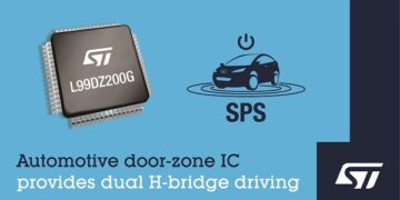 Automotive Door-Zone and Rear-Window Controller from STMicroelectronics Adds Power-Trunk/Tailgate Capability
