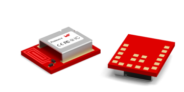 slim Bluetooth Low Energy radio module Proteus-e