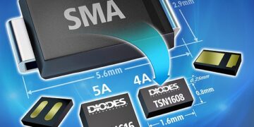 Space-Saving Schottky Rectifiers from Diodes Incorporated Set New Benchmarks in Current Density