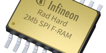 Infineon’s industry first space-qualified serial interface F-RAM provides 2 Mb density non-volatile storage for extreme environments
