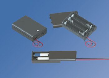 New Keystone Densi-Pak Covered Battery Holders with On/Off Switch