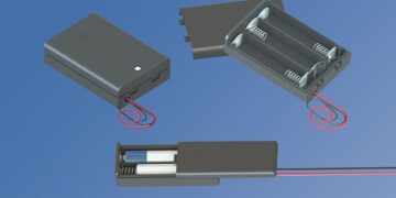 New Keystone Densi-Pak Covered Battery Holders with On/Off Switch