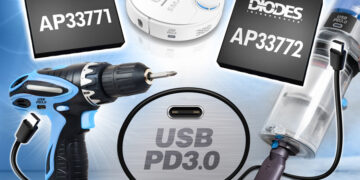 USB Type-C PD3.0 Sink Controllers from Diodes Incorporated Enable Streamlined and Cost-Effective Charging Solutions