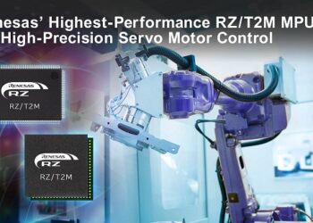 Renesas Releases Its Highest-Performance RZ/T2M Motor Control MPU Enabling Fast, High-Precision Control of Servo Motors