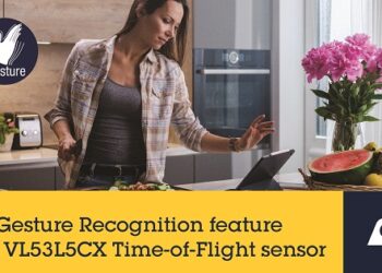STMicroelectronics reveals affordable and turnkey STGesture™ recognition for touchless control in diverse applications