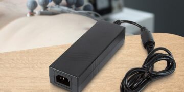 High-density medical desktop power supply is half the size