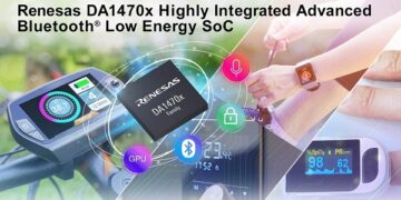 Renesas Launches World’s Most Highly Integrated Advanced Bluetooth Low Energy SoC