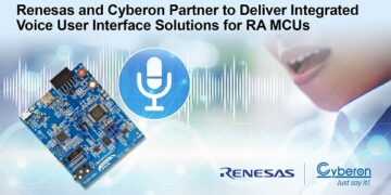 Renesas and Cyberon Partner to Deliver Integrated Voice User Interface Solutions for Renesas RA MCUs Supporting Over 40 Global Languages