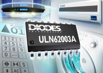 7-Channel DMOS Transistor Array from Diodes Incorporated Drives Inductive Loads While Dissipating Minimal Power